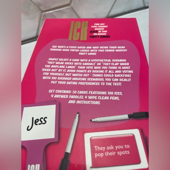 Ick Party Game For Friends, WHAT GIVES YOU THE ICK? NEW Fun Gift - Picture 4 of 8